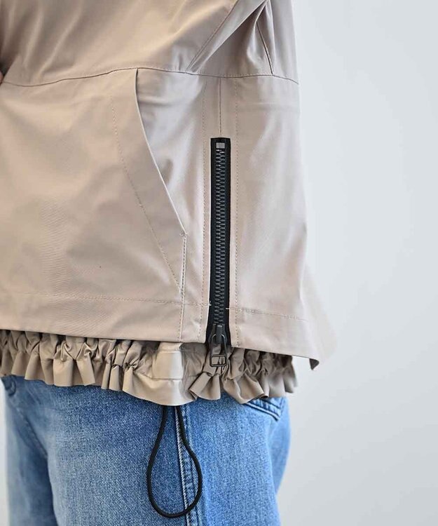 FORFORMO Pacable Aline Blouson パッカブルAラインブルゾン ベージュ