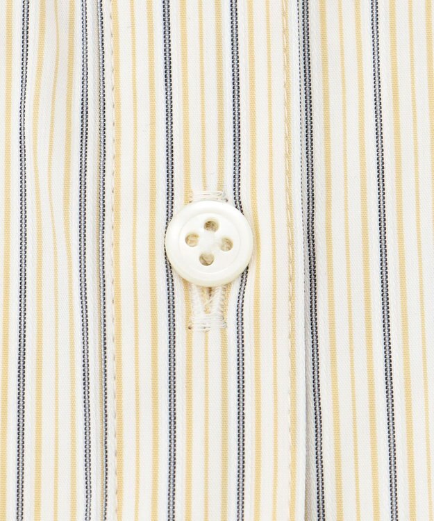 J.PRESS LADIES 【洗える】ハイネック フリル デコカラー 付け襟 イエロー系1