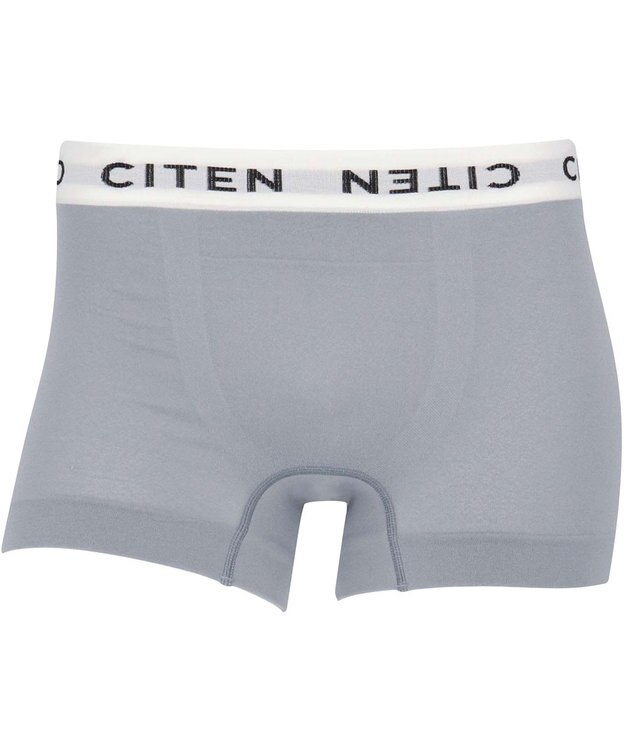 WACOAL MEN ボクサーパンツ <CITEN>コラボ 【PANTS HOLIC】 ユニセックス ワンサイズ(S-LL) 立体成型 前閉じ 下着 GT3555 /ブロス バイ ワコールメン グレー