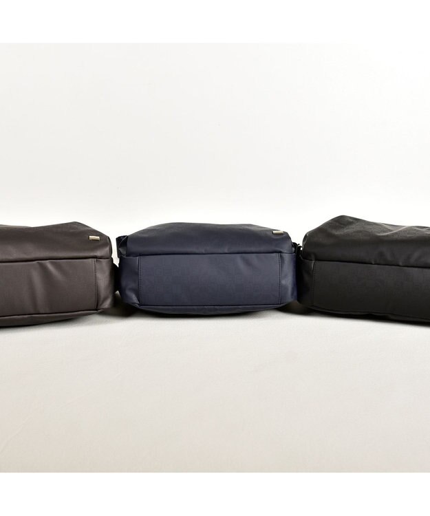 LA BAGAGERIE モノグラムデイリーショルダー ブラック