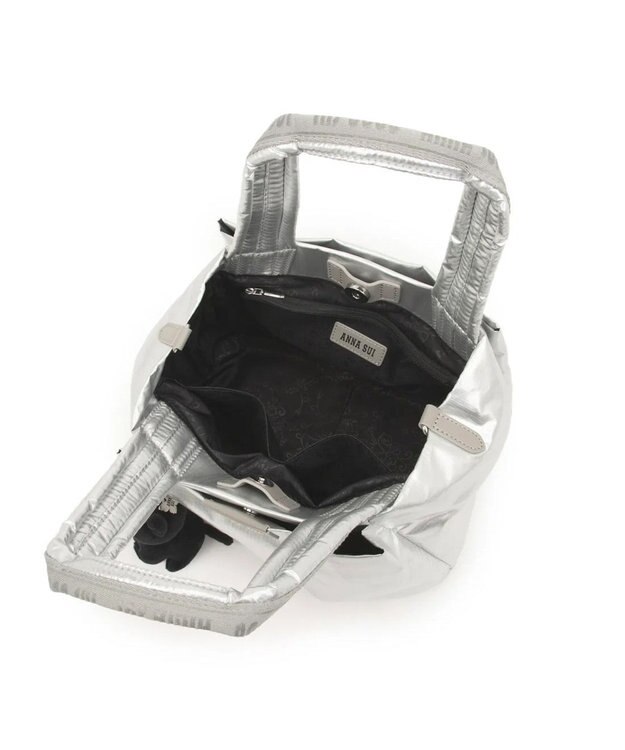 ANNA SUI ワンダー 2WAYトートバッグ シルバー