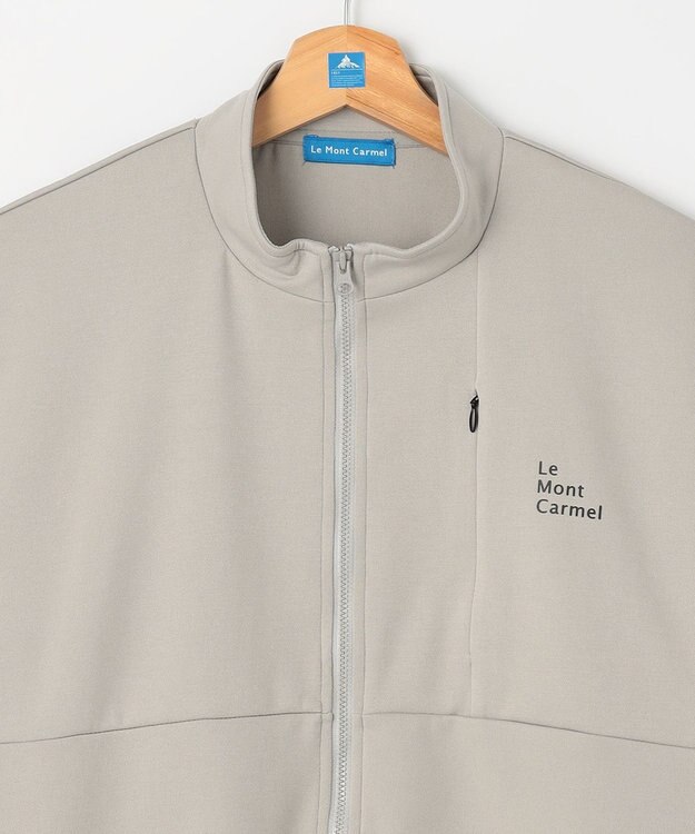 SHARE PARK MENS 【UVカット・吸水速乾・ストレッチ・軽量・アンチピリング 】ダンボールトラックジャケット（L・XLサイズ） ベージュ系