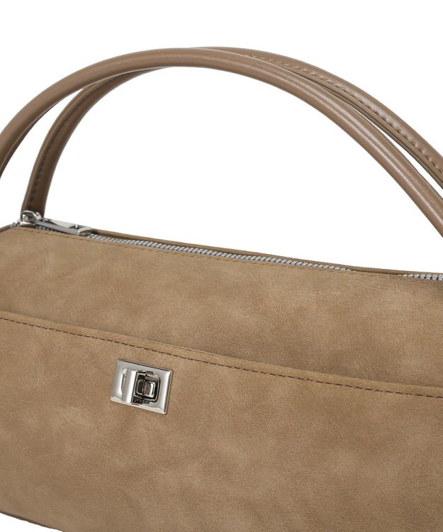 AMERICAN HOLIC ダブルハンドルショルダーバッグ Brown