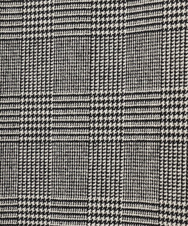 J.PRESS LADIES クラシカル グレンチェック セミワイド パンツ ブラック系3