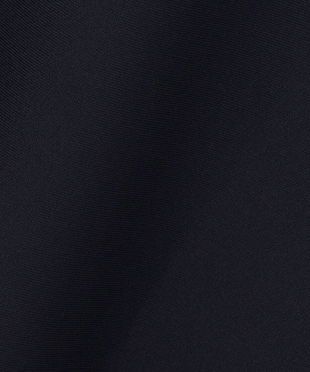 UNFILO L BEAUTY FORM KNIT フレアスカート セットアップ ネイビー