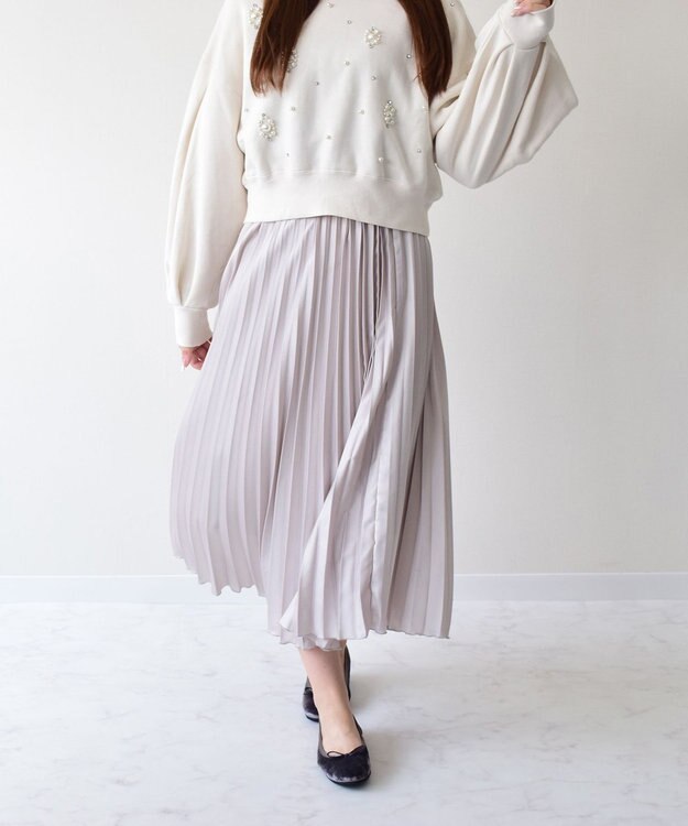 Bridget Birkin 【Bridget Birkin】ラウンドデイリーバレエシューズ グレー雑材