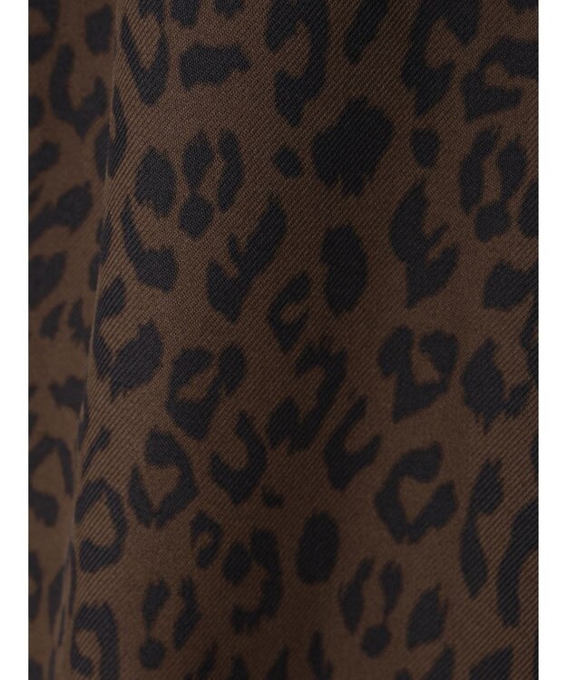 Green Parks ■ＥＳＣＡＲ　サイドラッフルナロースカート Leopard