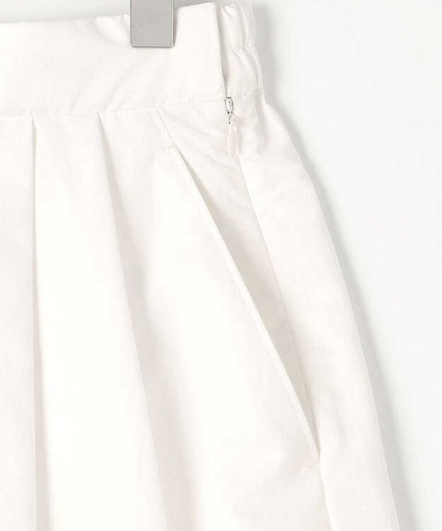 #Newans 【撥水】ソフトボリュームバルーンスカート ホワイト