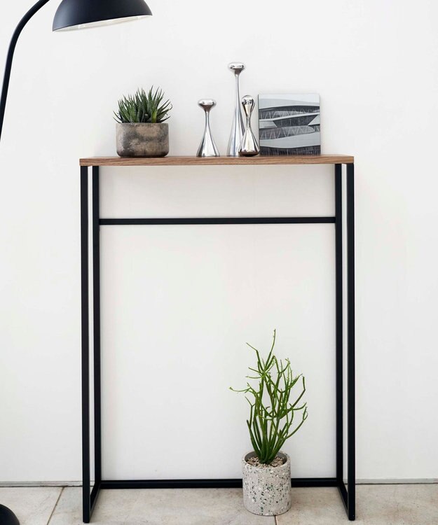 tower コンソールテーブル タワー ブラック ブラック