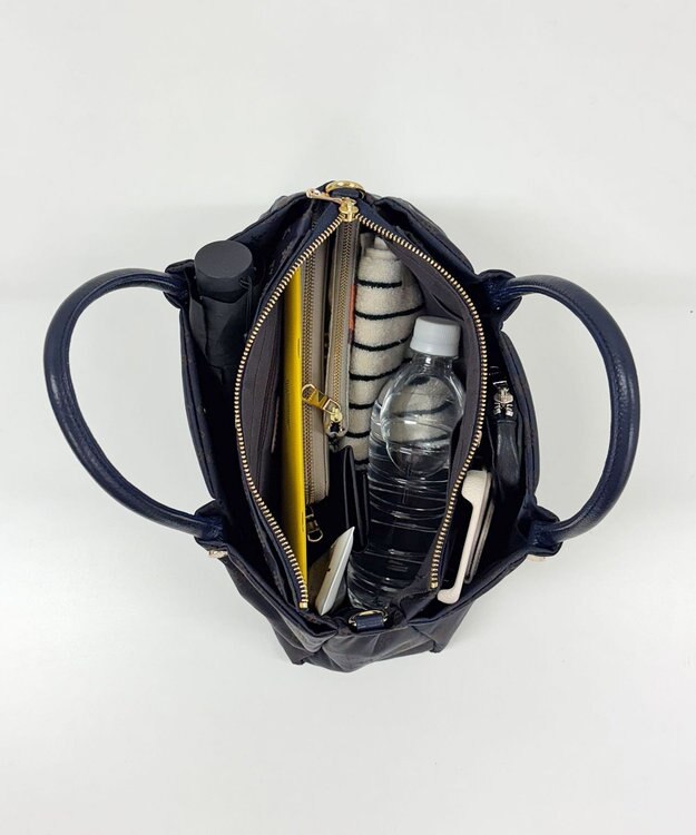 russet ナイロン三層2WAYミニトートバッグ(CE-1580) Purple/BR