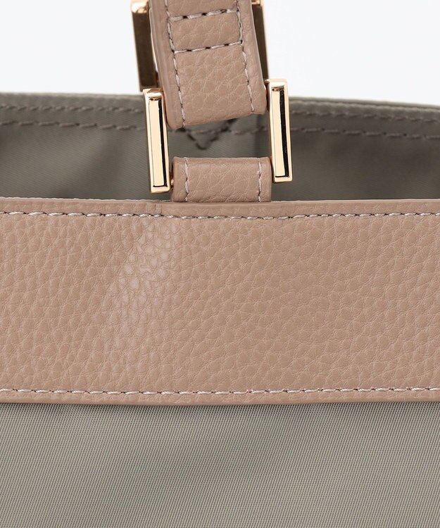 LA BAGAGERIE コンビ2WAYトートバッグ MEDIUM グレー