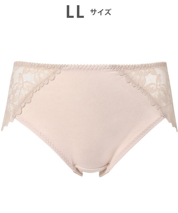 WACOAL ショーツ 【すそピタショーツ】 動いても裾がズレ上がりにくい 綿混(本体) はきこみ丈ふつう レディース PPD265 /ワコール ベージュ