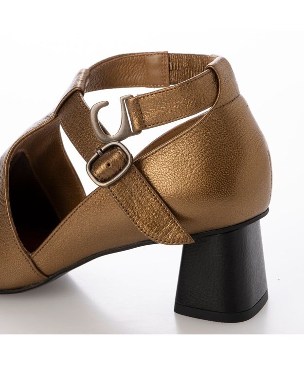 MODE ET JACOMO <MODE ET JACOMO>セパレートパンプス ブロンズ
