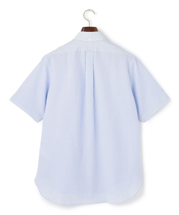 J.PRESS MEN 新色追加【 高通気性 / 軽量 / ノンアイロン / 撥水】【BEAT HEAT SYSTEM】半袖シャツ / B.D. サックスブルー系1