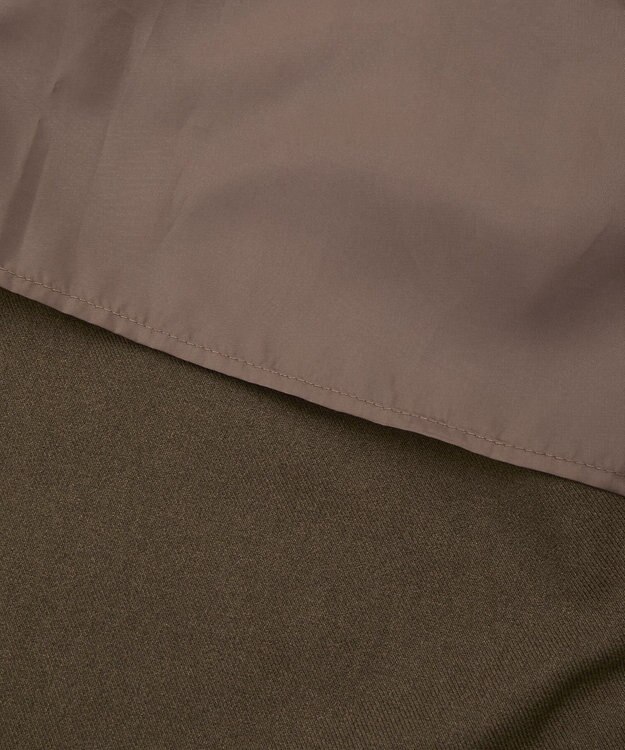 CRAFT STANDARD BOUTIQUE ウエスト折り返しスラックス Brown Mixture