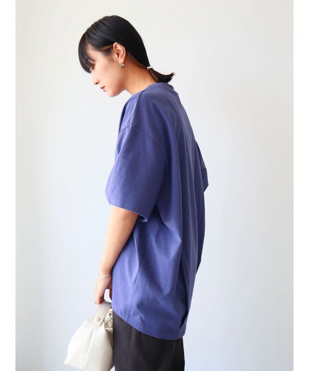 Green Parks コクーンシルエットカットプルオーバー Purple