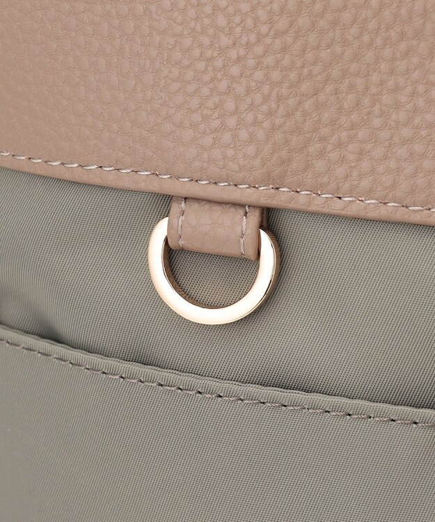 LA BAGAGERIE コンビ2WAYトートバッグ MEDIUM グレー