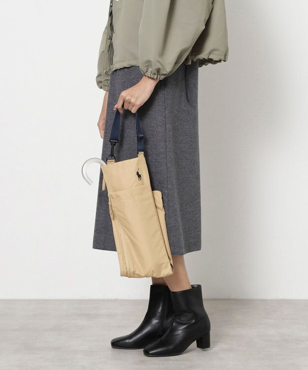 MOONBAT POLO RALPH LAUREN(ポロ ラルフローレン)ファミリー 傘袋 レインバッグ PP刺繍 ベージュ