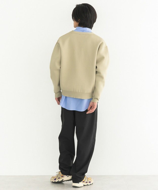 CRAFT STANDARD BOUTIQUE ウォッシャブルVネックカーディガン Beige
