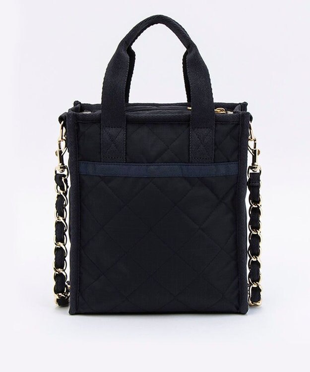 LeSportsac CHAIN MINI N/S TOTE/ディープシーブルーキルト ディープシーブルーキルト