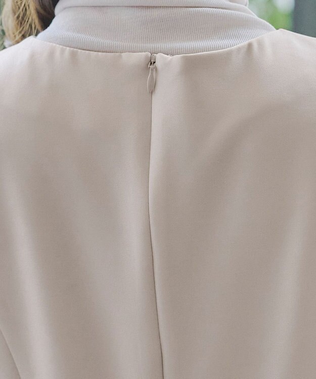 Tiaclasse 【洗える】ラウンドキーネックジャンパースカート アイボリー