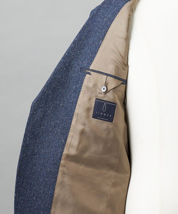 GOTAIRIKU 【MARLANE/マルラーネ】ウールシルク ホームスパン スーツ（ネイビー） ネイビー系8