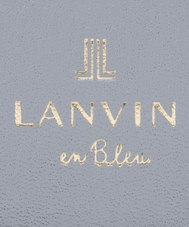 LANVIN en Bleu カルラ 薄マチ長財布 ブルー