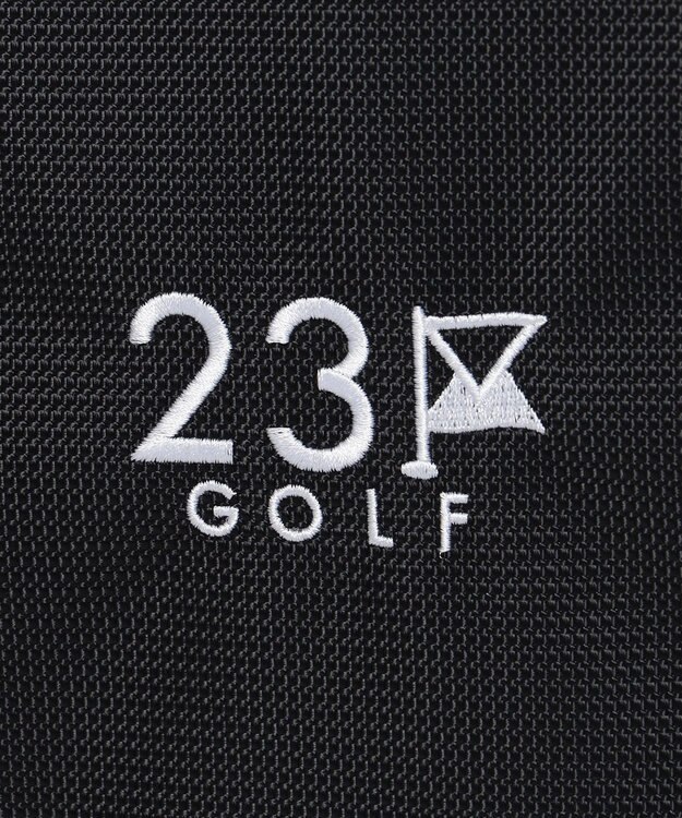 23区GOLF 待望の新デザイン登場！セルフスタンドバッグ内蔵キャディバッグ ブラック系