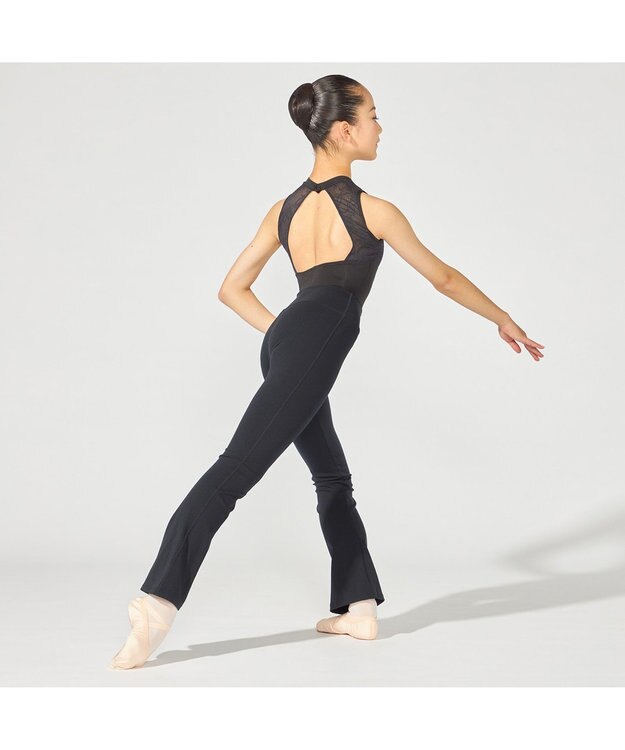 Chacott ハイネックレオタード ブラック