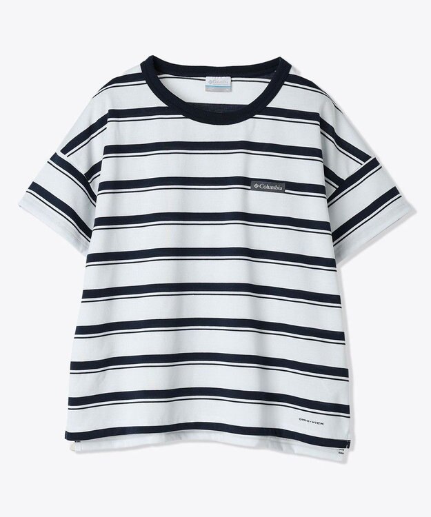 Columbia Columbia/ ウィメンズクラウドアベニューショートスリーブTシャツ /コロンビア Sea Salt Border