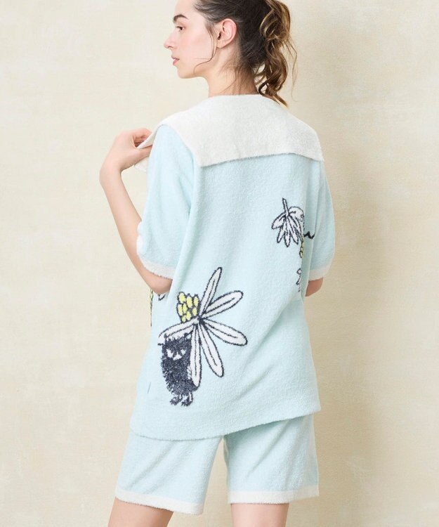 une nana cool 【ムーミン】MOOMIN × une nana ccol　プルオーバー&ハーフパンツセット ME