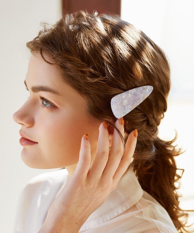 Maison de FLEUR パールビジューピン Sax