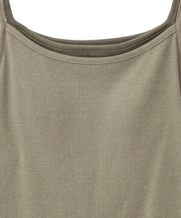 Green Parks ・Ｐｅｔｉｔ　Ｆｌｅｕｒ　レイヤードキャミ（カップ付 Gray Mixture