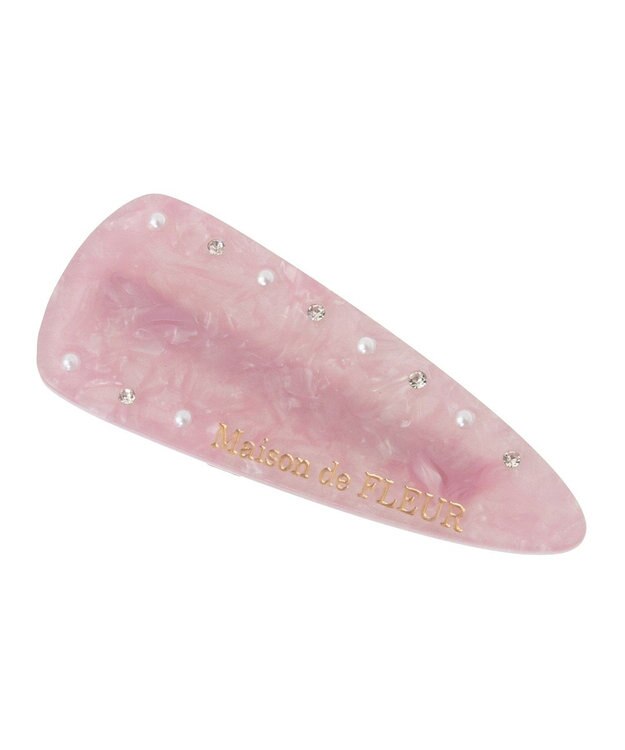 Maison de FLEUR パールビジューピン Pink