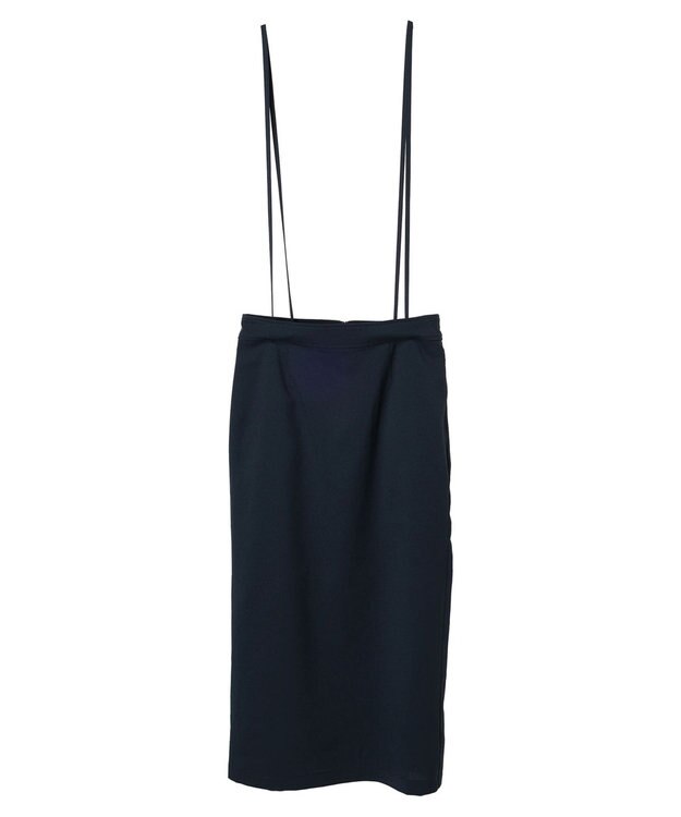 CRAFT STANDARD BOUTIQUE ジョーゼットタイトスカート Navy