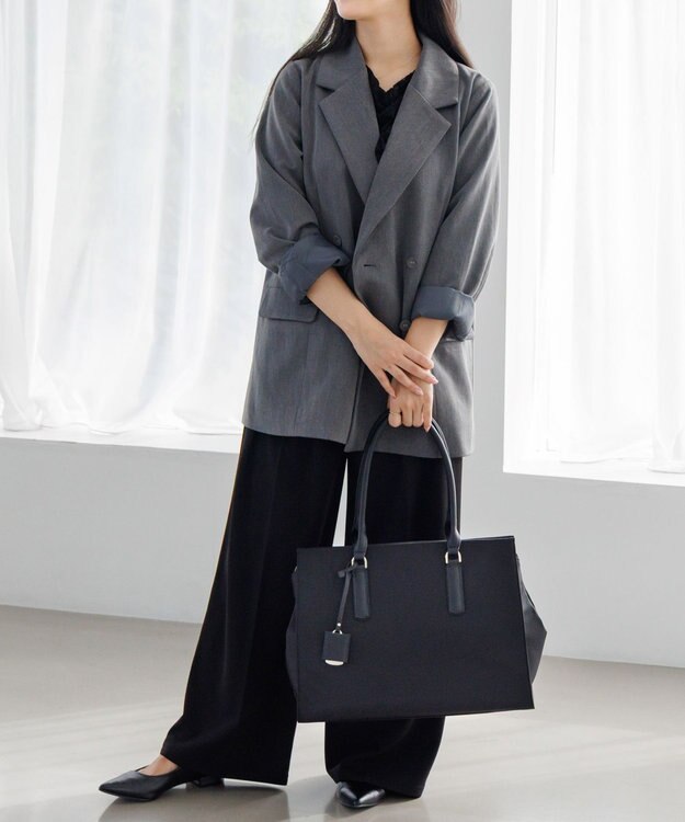 ACE BAGS & LUGGAGE Jewelna Rose OLバッグ・エト エアリィ 横型トートバッグ 16271 ブラック