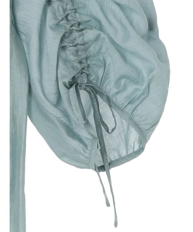 Green Parks ・ＥＬＥＮＣＡＲＥ　ＤＵＥ　ドロストスリーブチュニック Sax