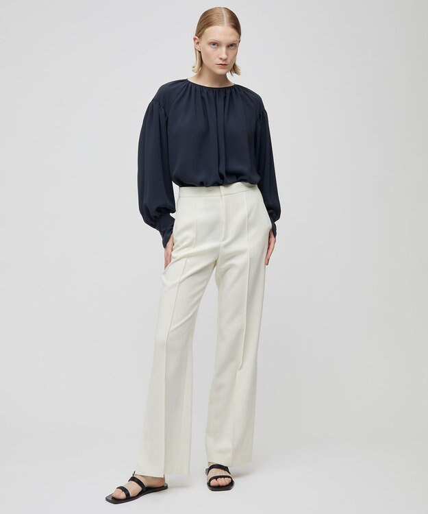 BEIGE， YUCCA / ストレートパンツ Ecru