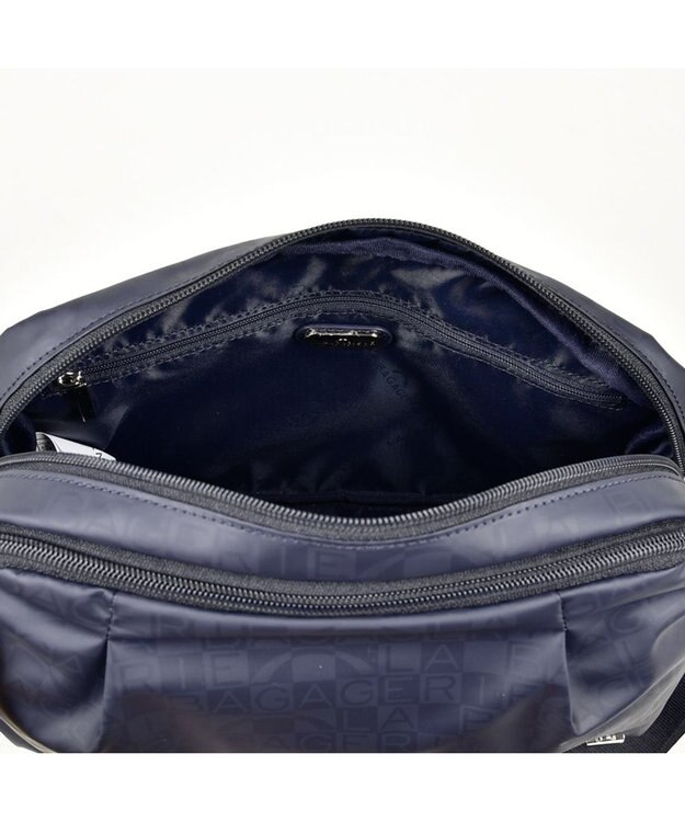 LA BAGAGERIE モノグラムデイリーショルダー ネイビー