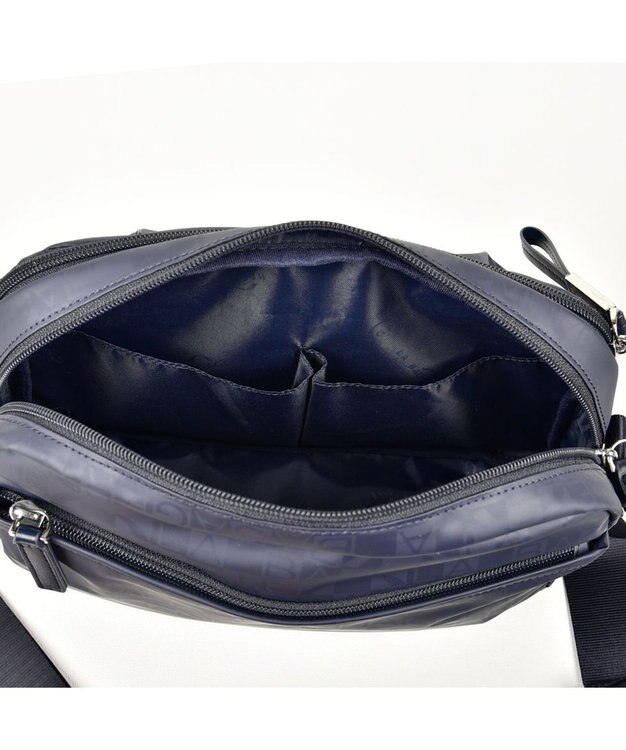 LA BAGAGERIE モノグラムデイリーショルダー ネイビー