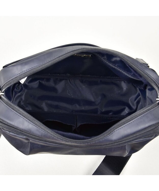 LA BAGAGERIE モノグラムデイリーショルダー ネイビー