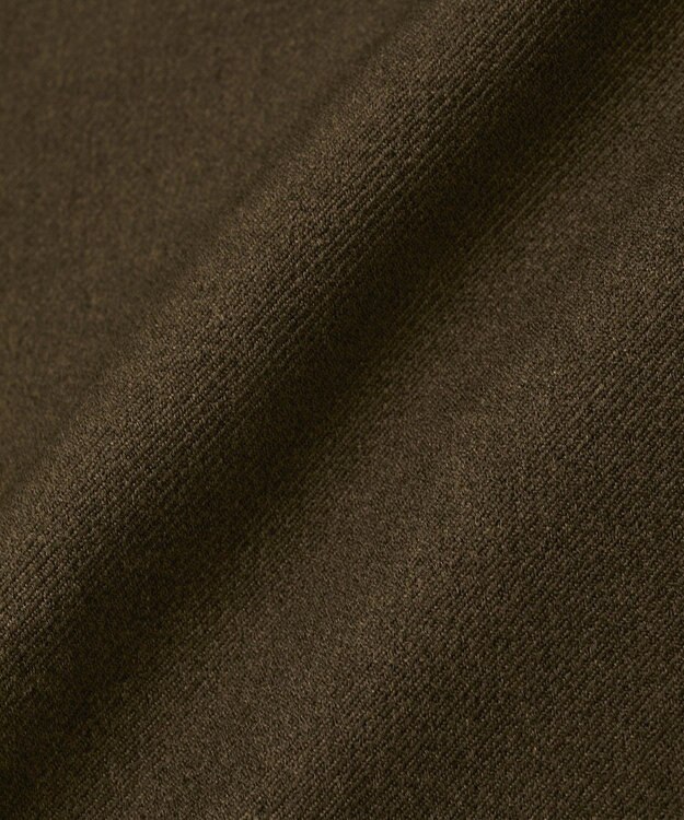 CRAFT STANDARD BOUTIQUE ウエスト折り返しスラックス Brown Mixture