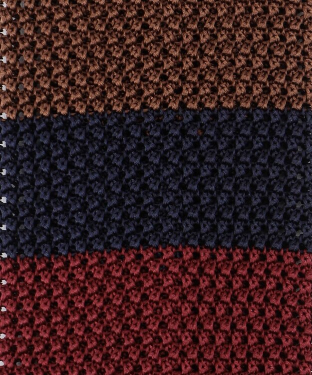 J.PRESS MEN レジメンタルニットタイ カーキ系2