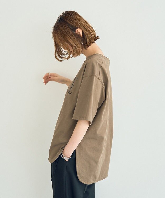 YECCA VECCA 【UVカット】ロゴBIGTee Khaki