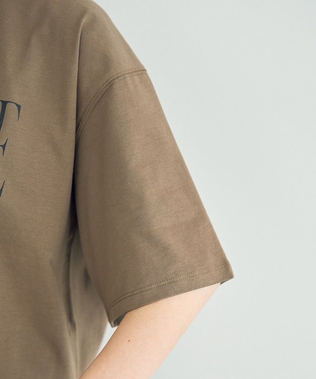 YECCA VECCA 【UVカット】ロゴBIGTee Khaki
