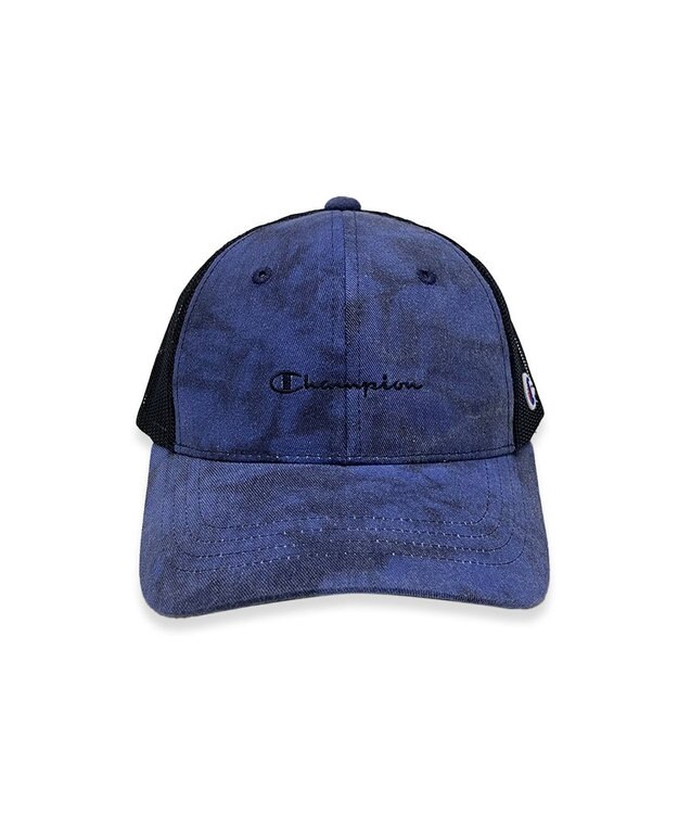 林八百吉商店 Champion　キッズ　タイダイメッシュキャップ ネイビー
