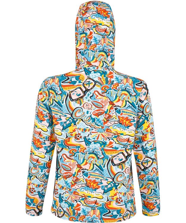 CW-X 【WOMEN】 CW-X 【CHUMS (チャムス)コラボ】 レディーストップス ジャケット はっ水(本体) フードつき(ドローコードで調整可能) 長袖 UVカット率90％以上（本体） レディース LNY530 /ワコール ターコイズ