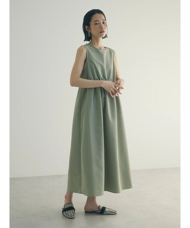 Green Parks armonia．ＳＥＴ２点　シャツワンピース Green