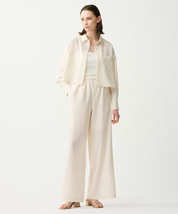 uncrave 新色追加！ドライタッチトロ ショートシャツ エクリュ