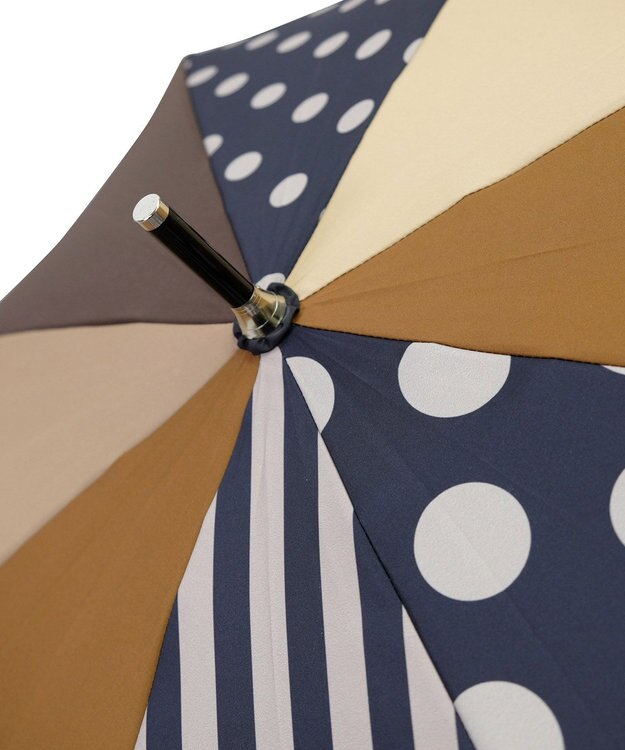 +RING レディース向け プラスリング 長傘 60cm BRN T1212 ブラウン